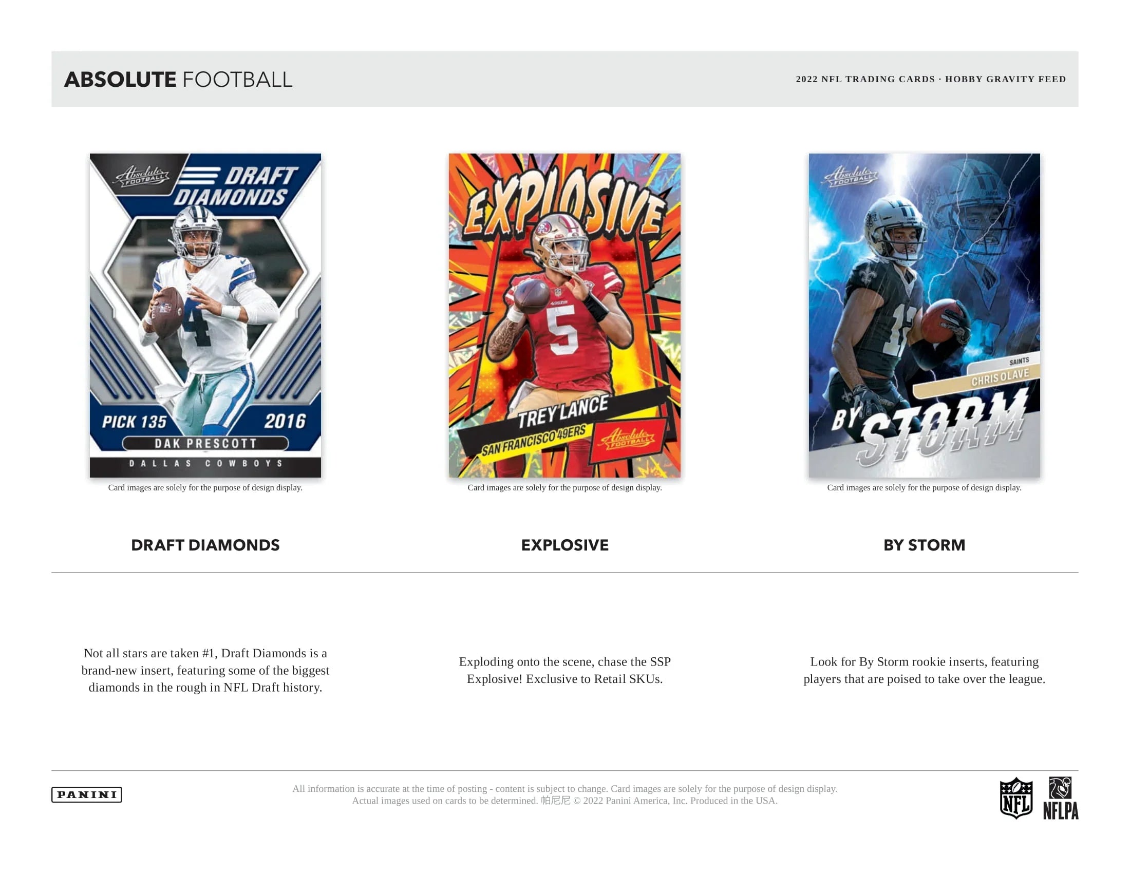 2023 Panini Absolute Football Gravity Feed Box