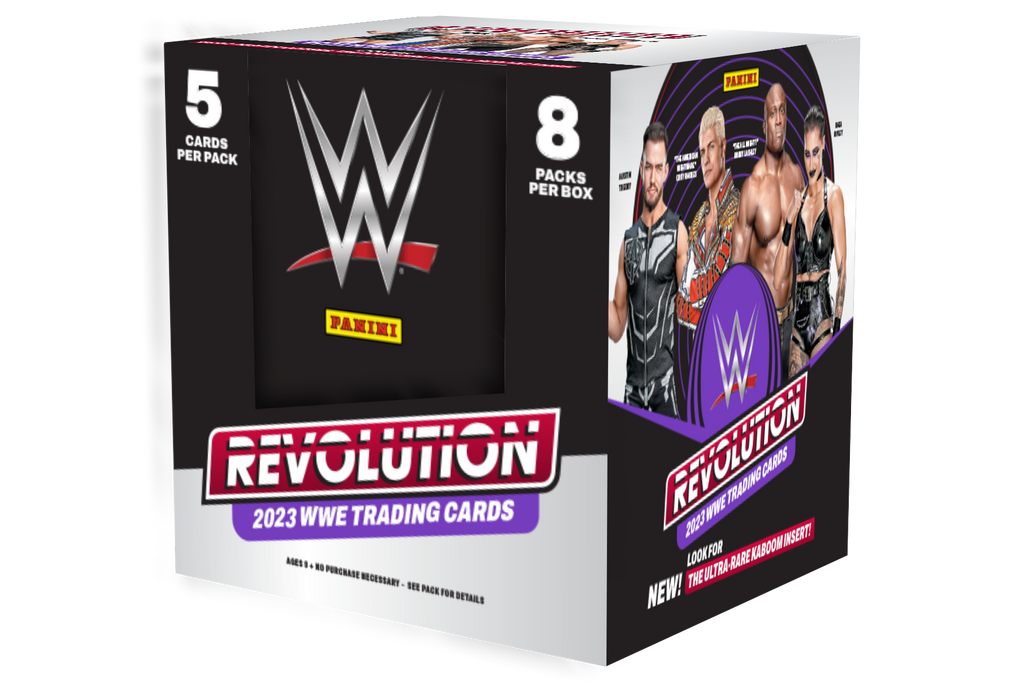 2023 Panini Revolution WWE Hobby 8 Box Case