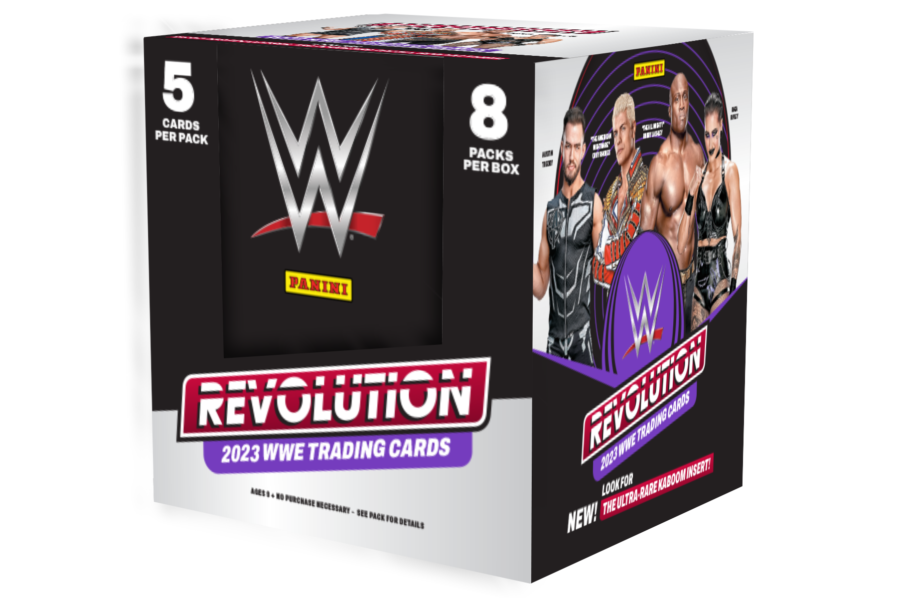 2023 Panini Revolution WWE Hobby 16 Box Case