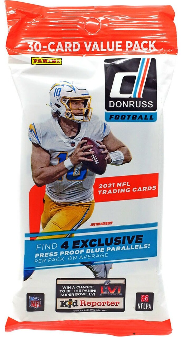 2021 Donruss Football Fat Pack
