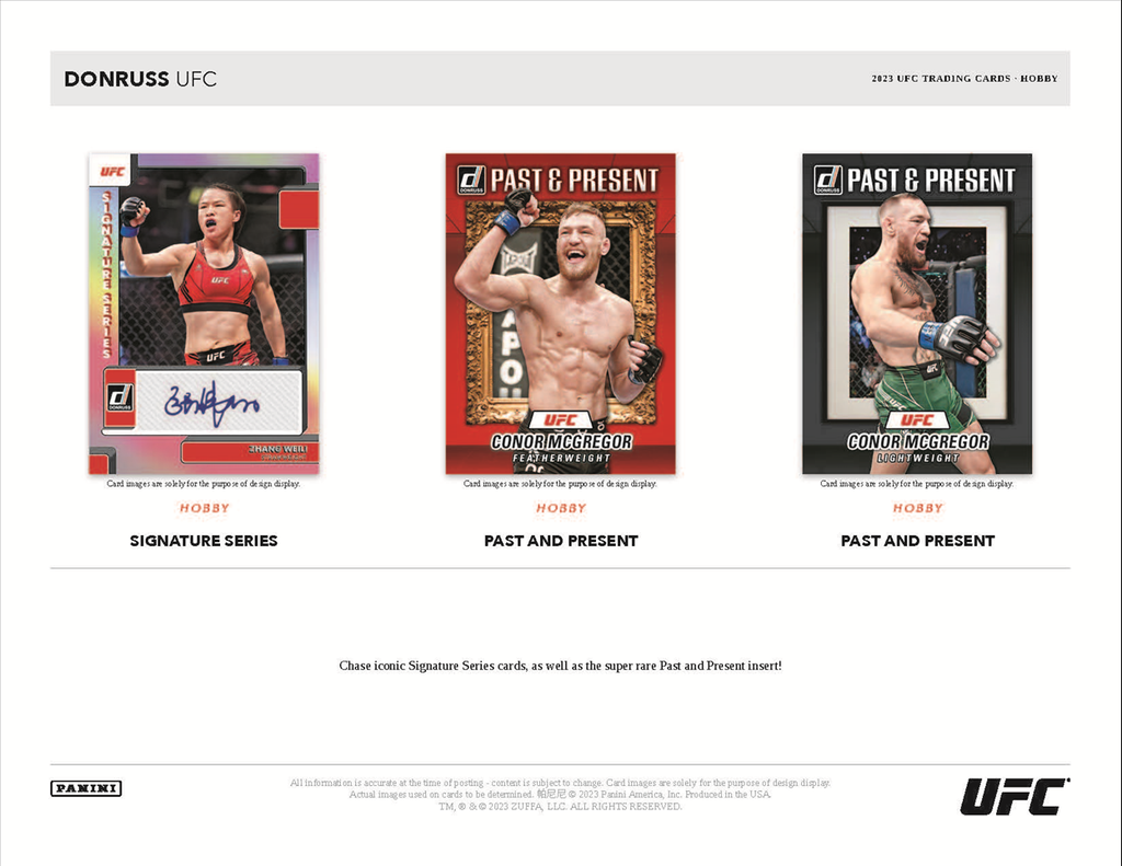 2023 Panini Donruss UFC Hobby 10 Box Case