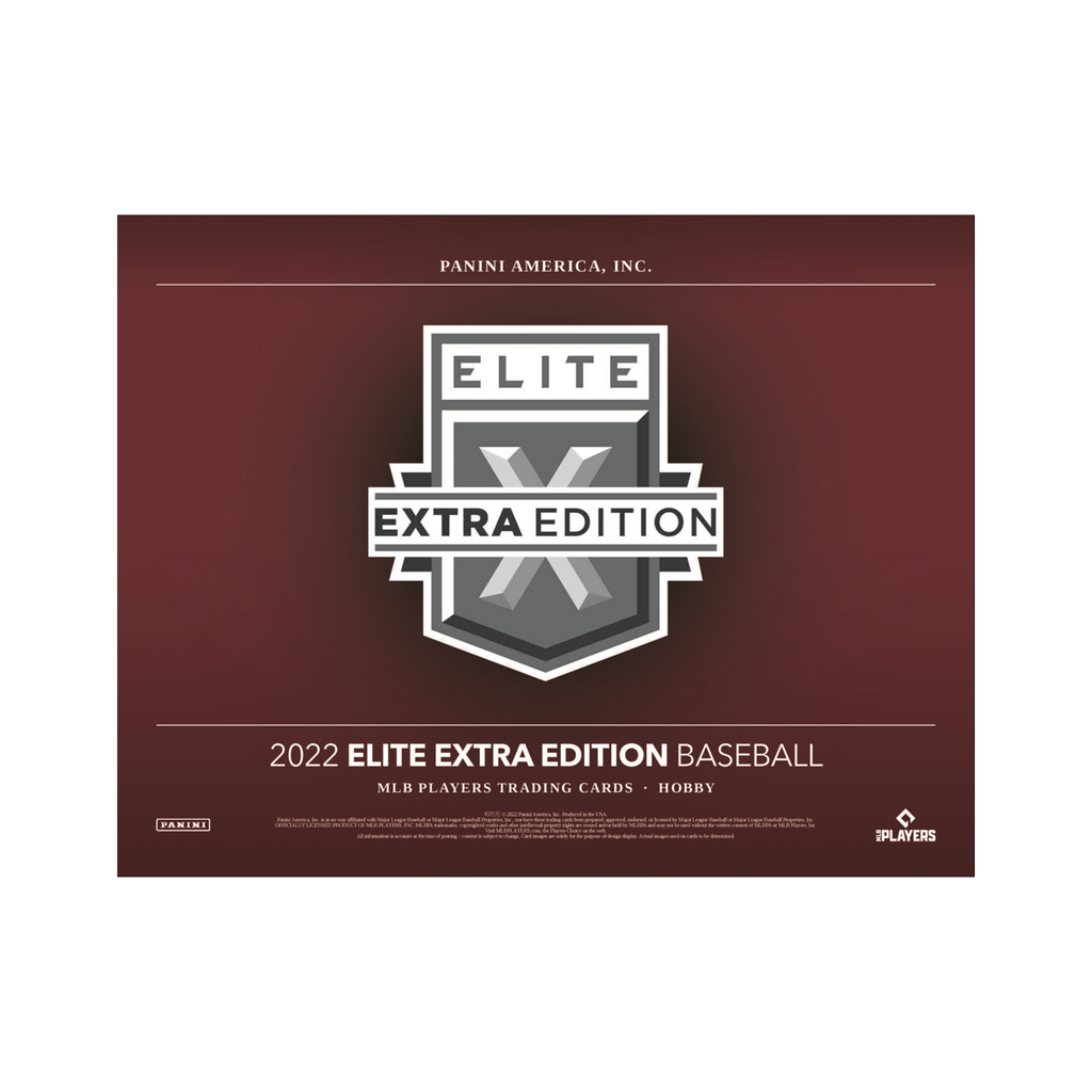 2022 Panini Elite Extra Edition Baseball Hobby Box