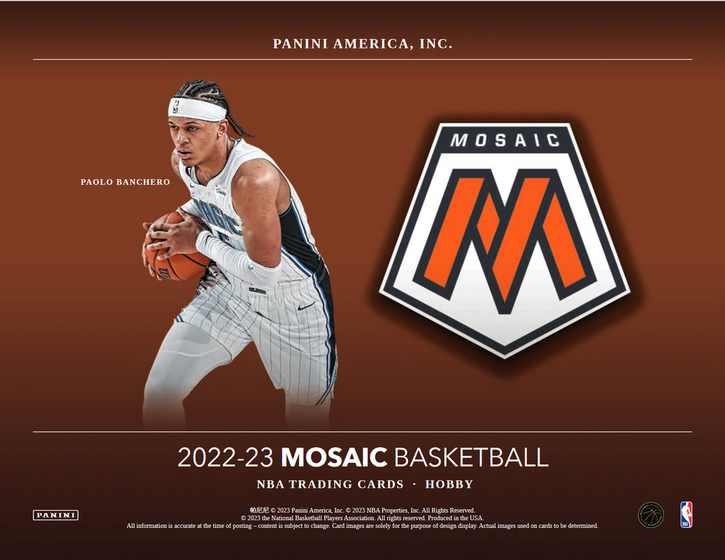 2022-23 Panini Mosaic Basketball Hobby Box