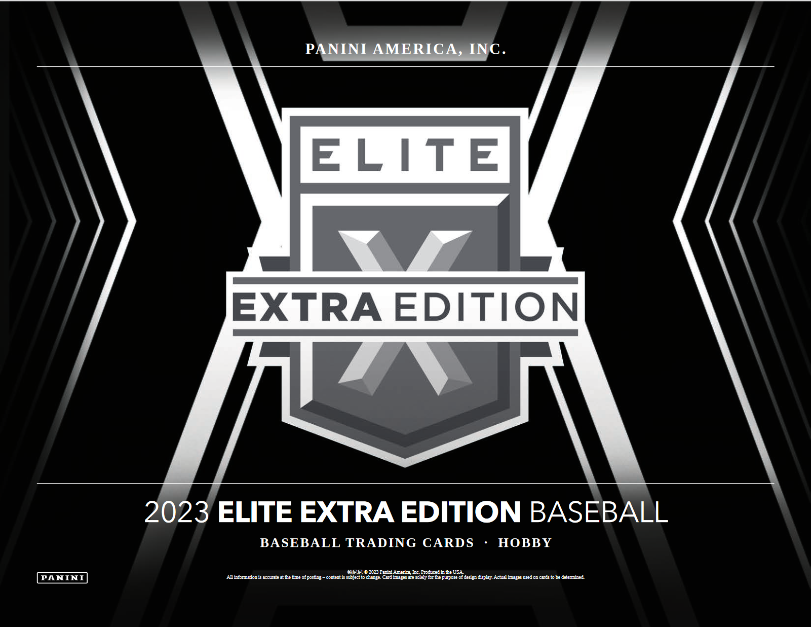 2023 Panini Elite Extra Edition Baseball Hobby Box