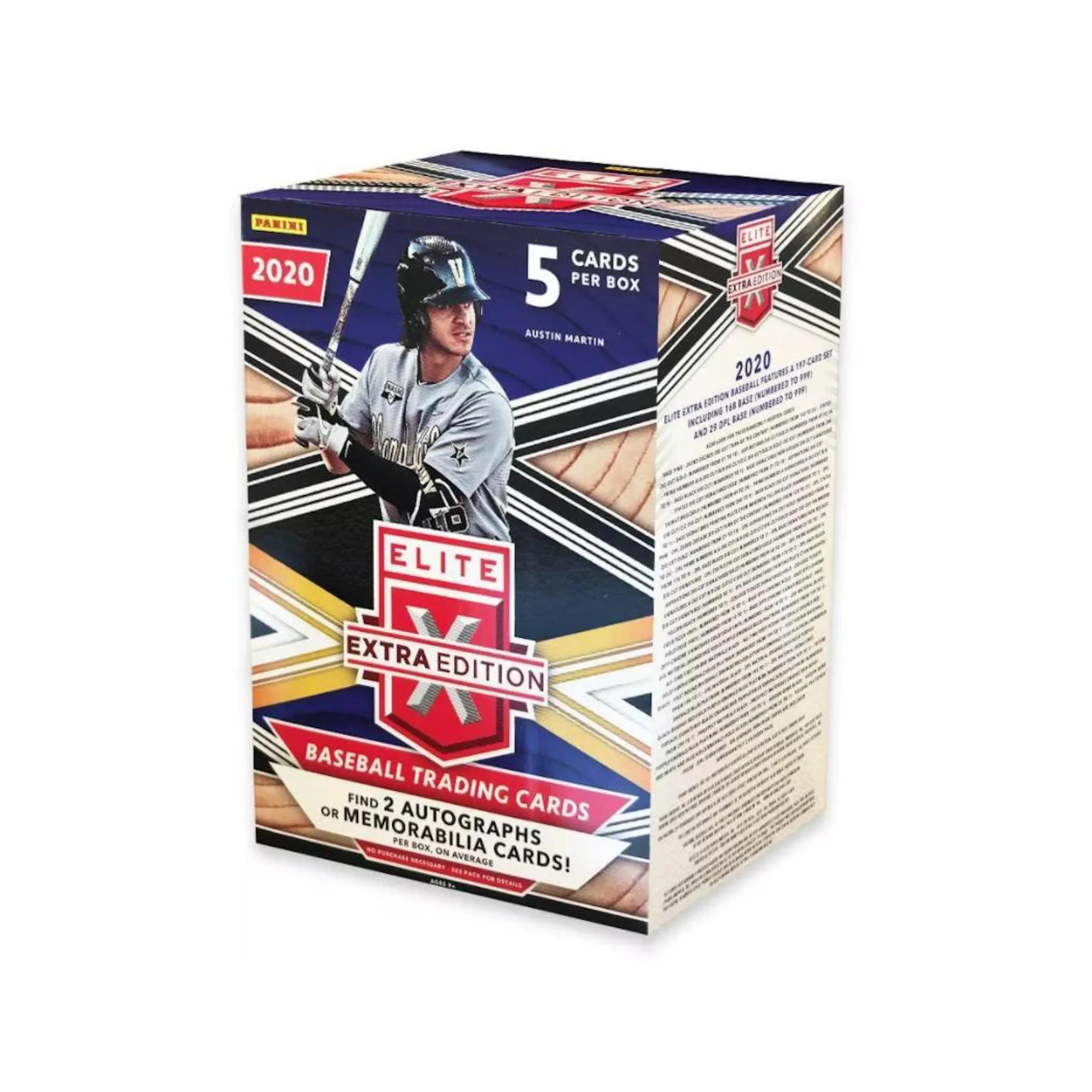2020 Panini Elite Extra Edition Baseball Blaster Box