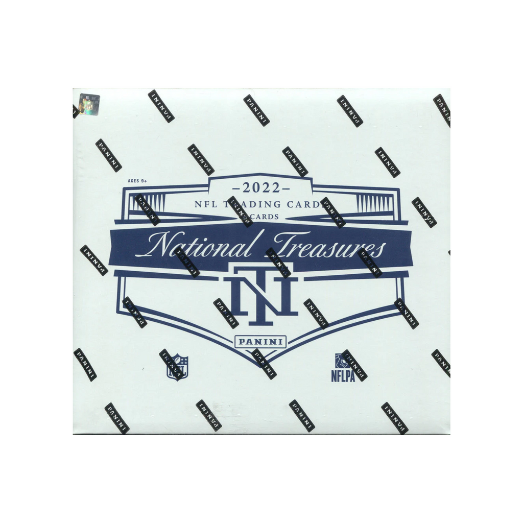 2022 Panini National Treasures Football Hobby 4 Box Case