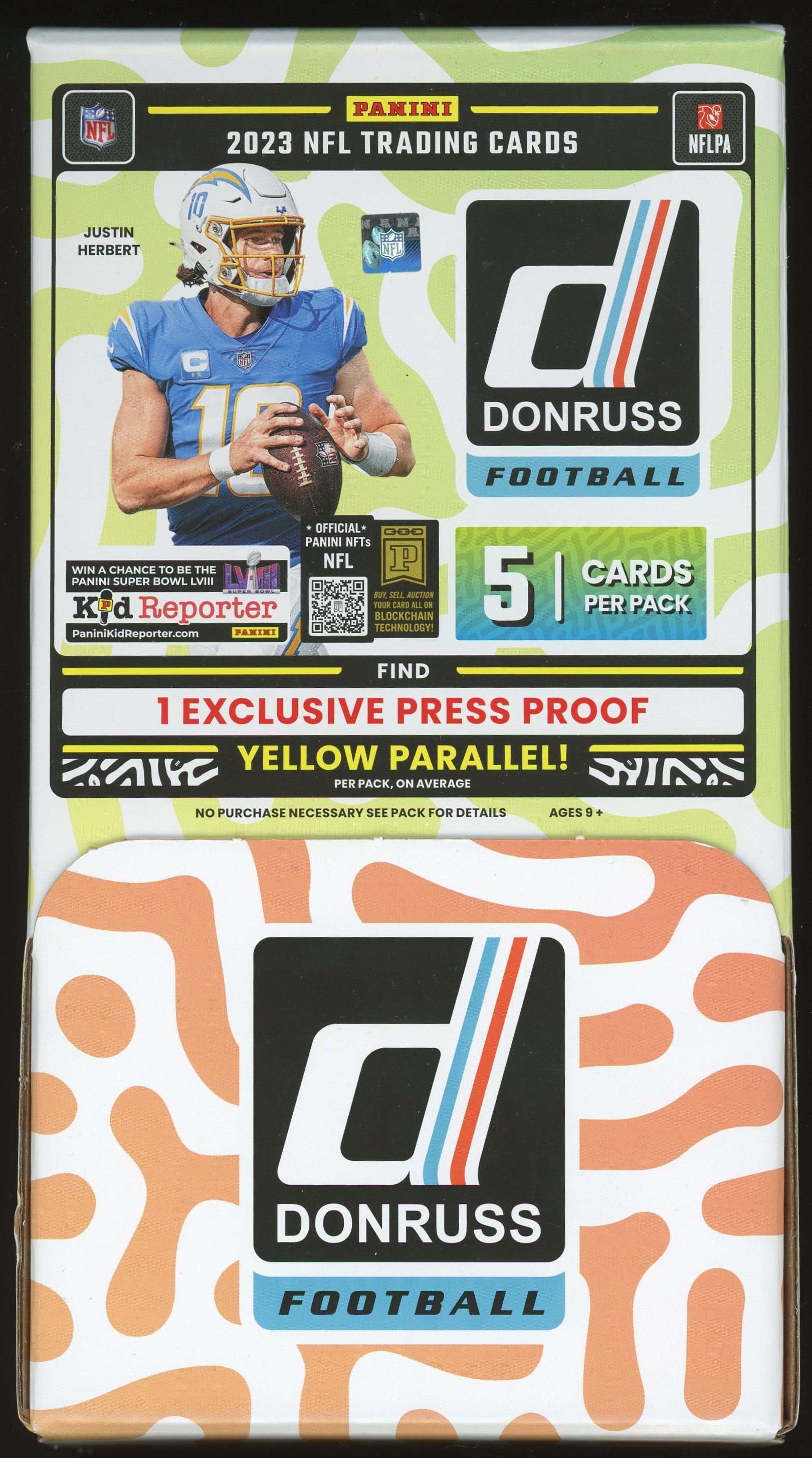 2023 Panini Donruss Football Gravity Feed Box