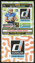 2023 Panini Donruss Football Gravity Feed 6 Box Case