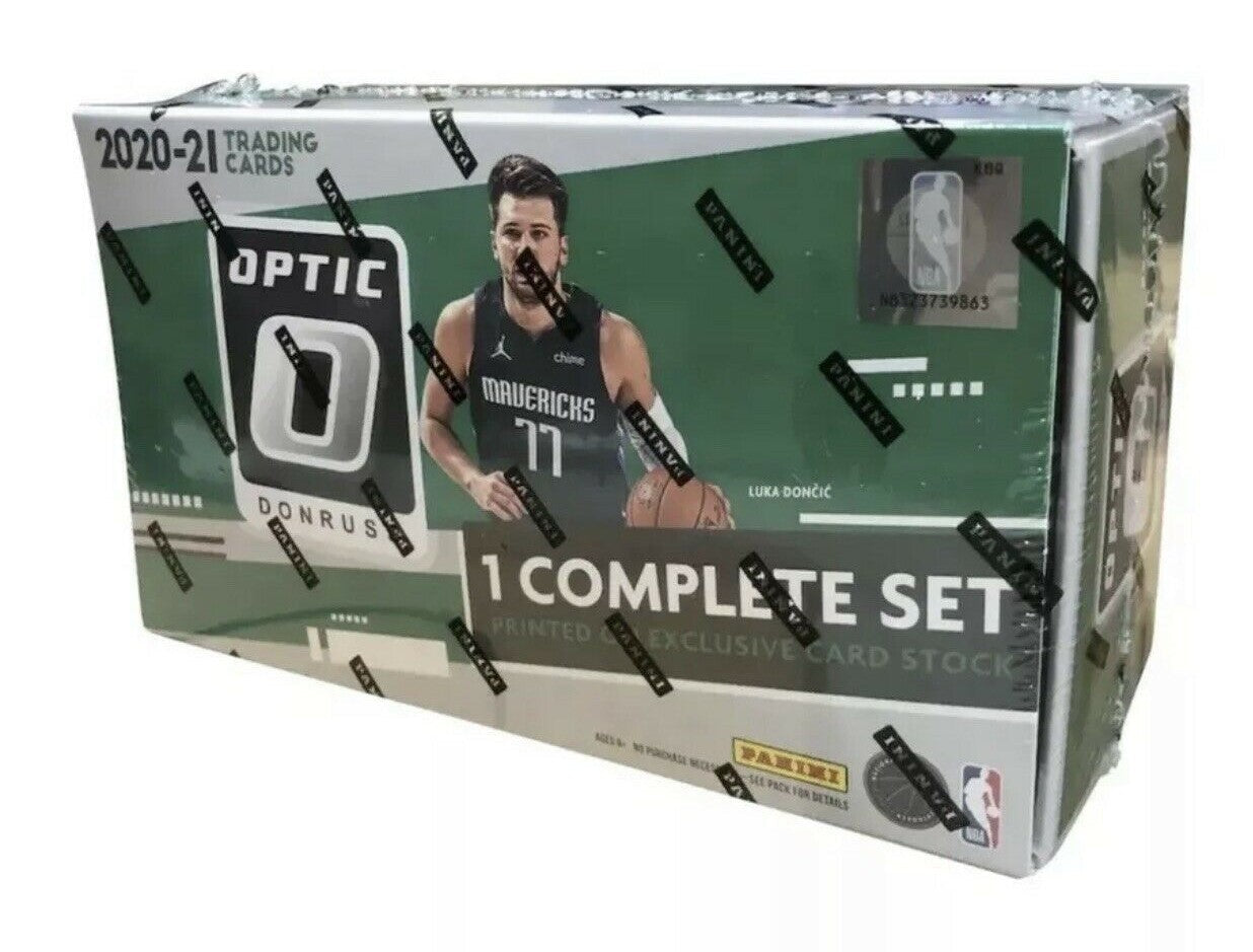 2020-21 Fanatics Exclusive Panini Donruss Optic Complete Set w/ Green Pulsar Rated Rookies Bonus Pack